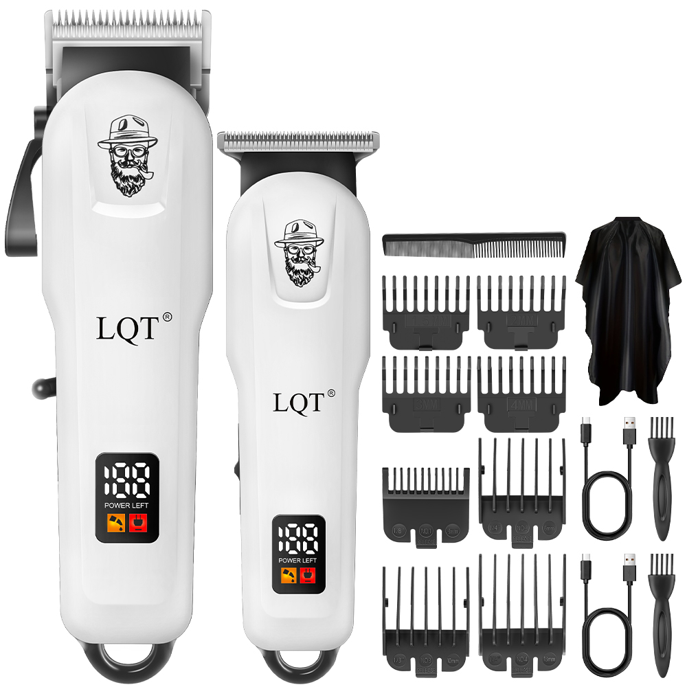 Hair Care Barber - LQT 2-delige haarknipper, elektrische haartrimmer voor