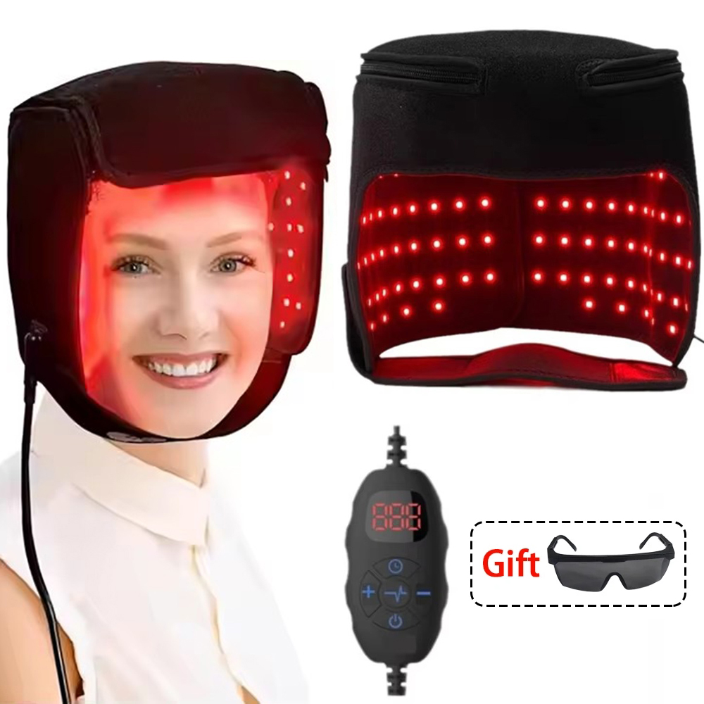 Hair Care Frizzy Hair - LED Rood Licht Therapie Hoed Voor