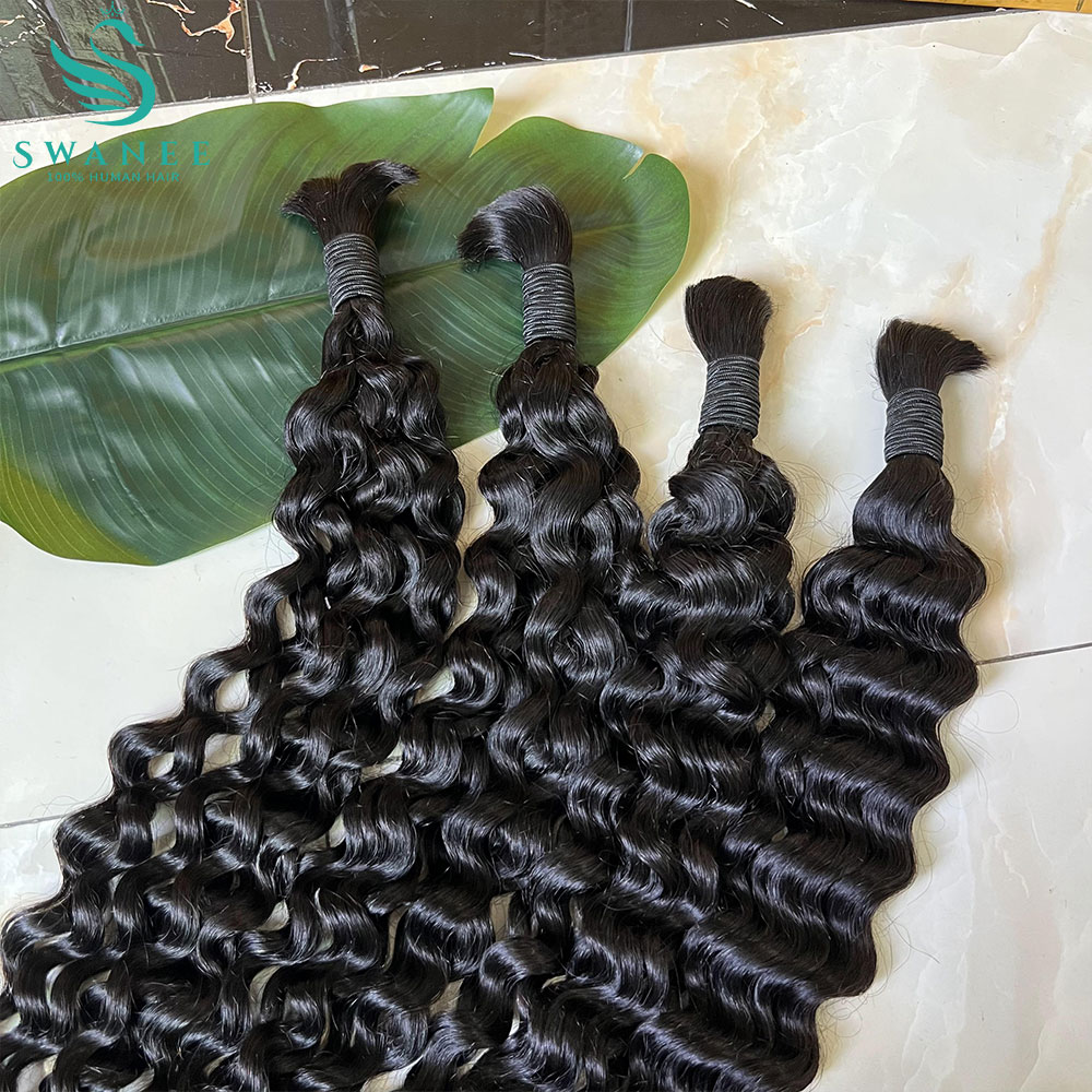 Hair Care Barber - Watergolf 100% Echt Haar Bulk voor