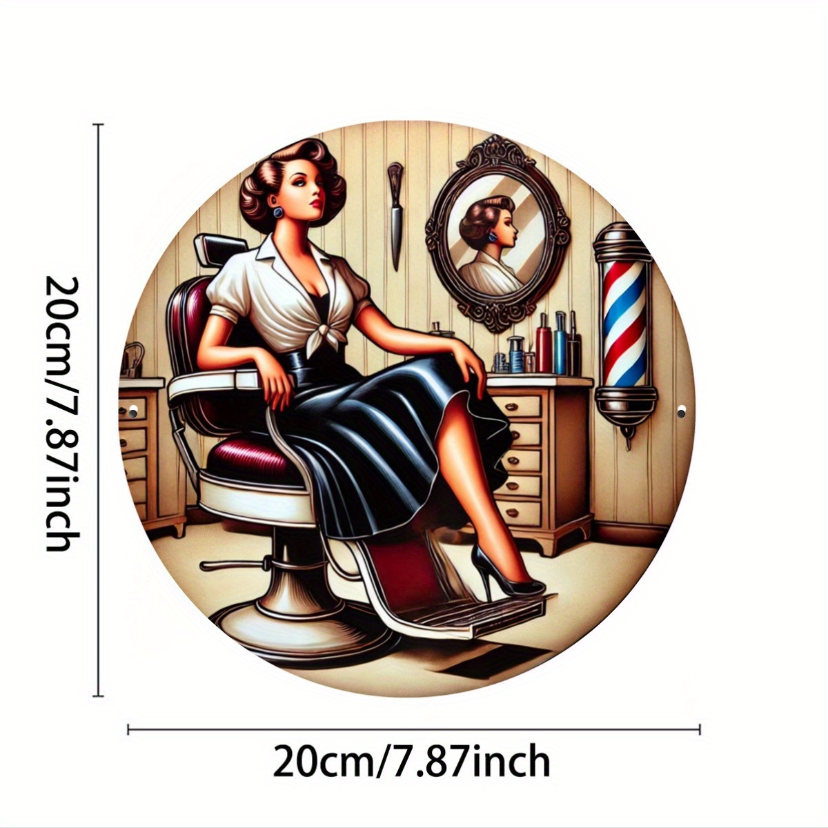 1pc Vintage Kapper Metalen Bor - Hair Care Barber recensie en prijs