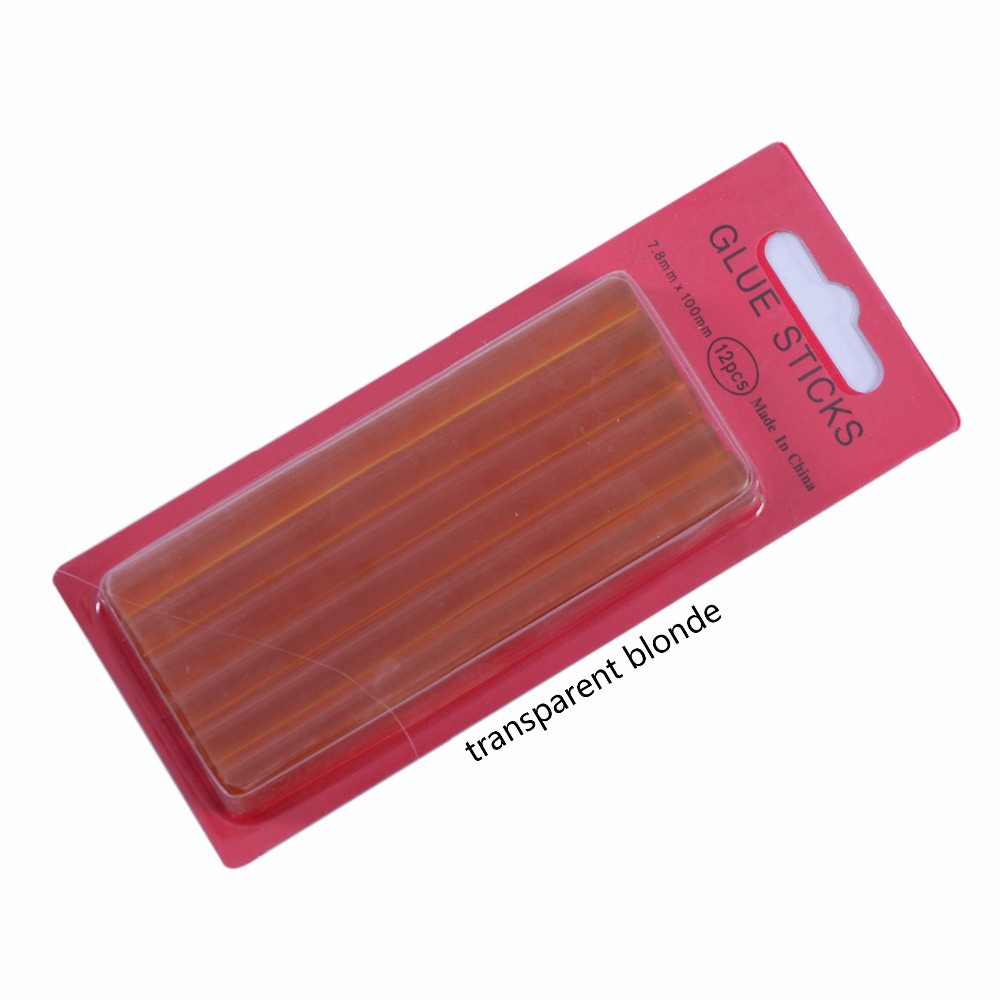 12 stuks/doos 0,7*10 cm Hot Me - Glue Gun Hair recensie en prijs