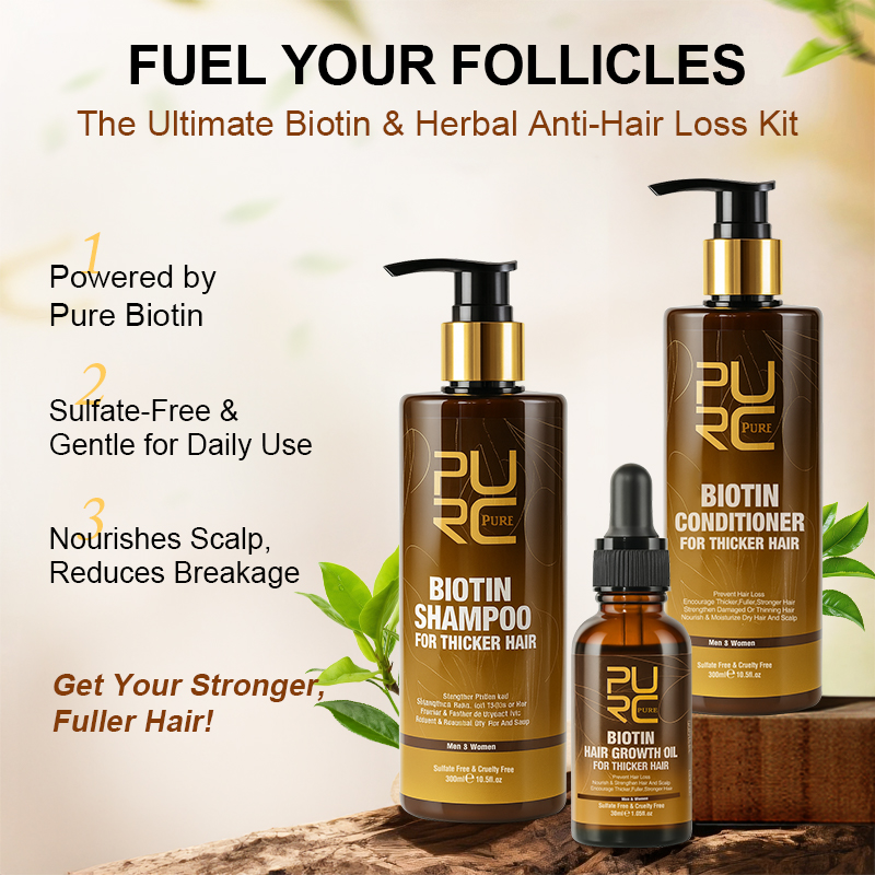 PURC Biotine Haargroei Olie Sh - Hair Care Frizzy Hair recensie en prijs
