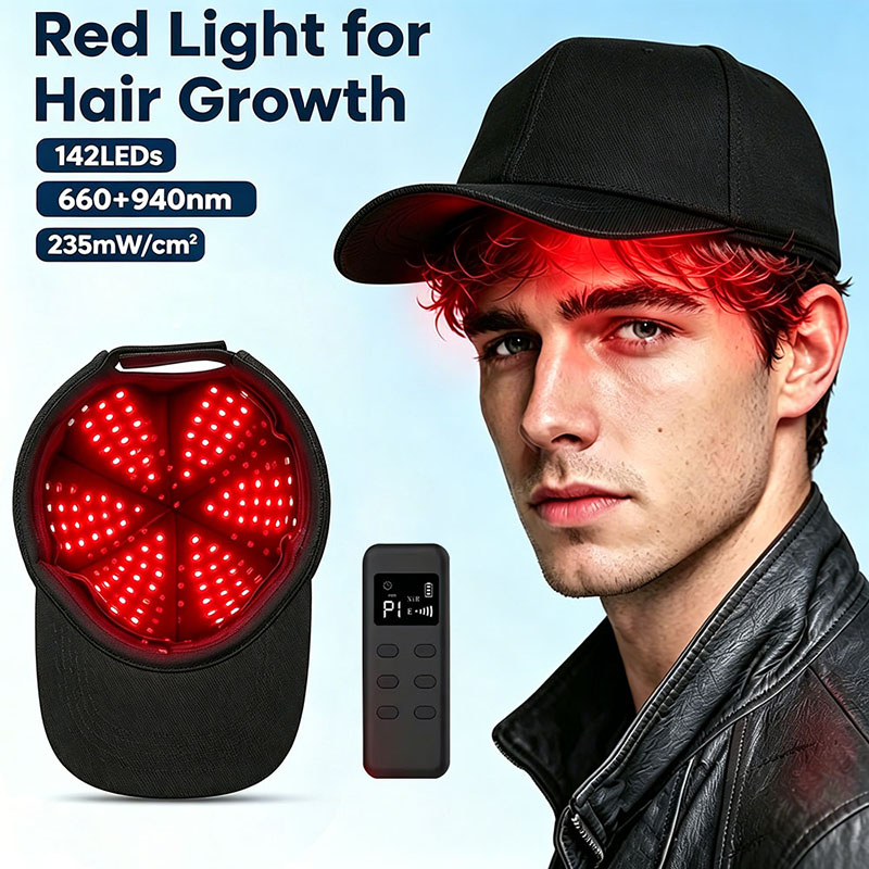 LED Roodlichttherapie Hoed Voo - Hair Care Frizzy Hair recensie en prijs