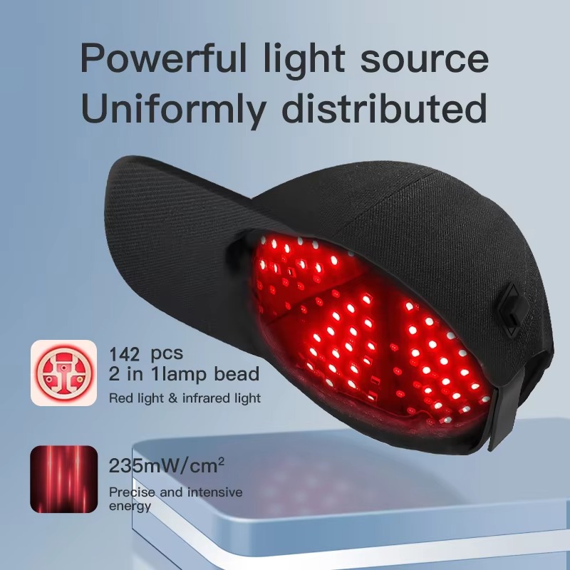 LED Roodlichttherapie Hoed Voo - Hair Care Frizzy Hair recensie en prijs