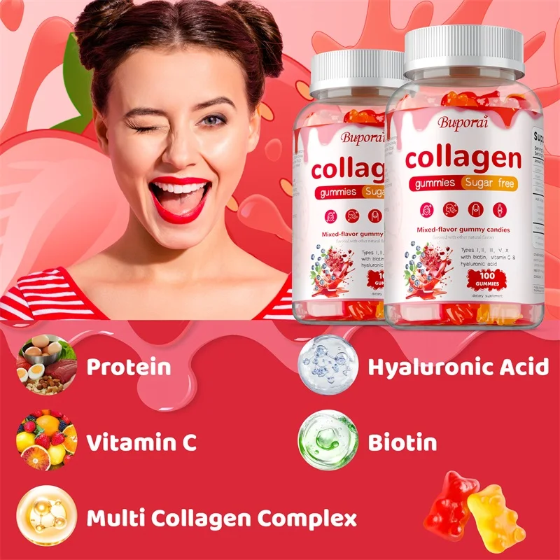 Multi Collageen Gummies - met  - Hair Care Gummies recensie en prijs