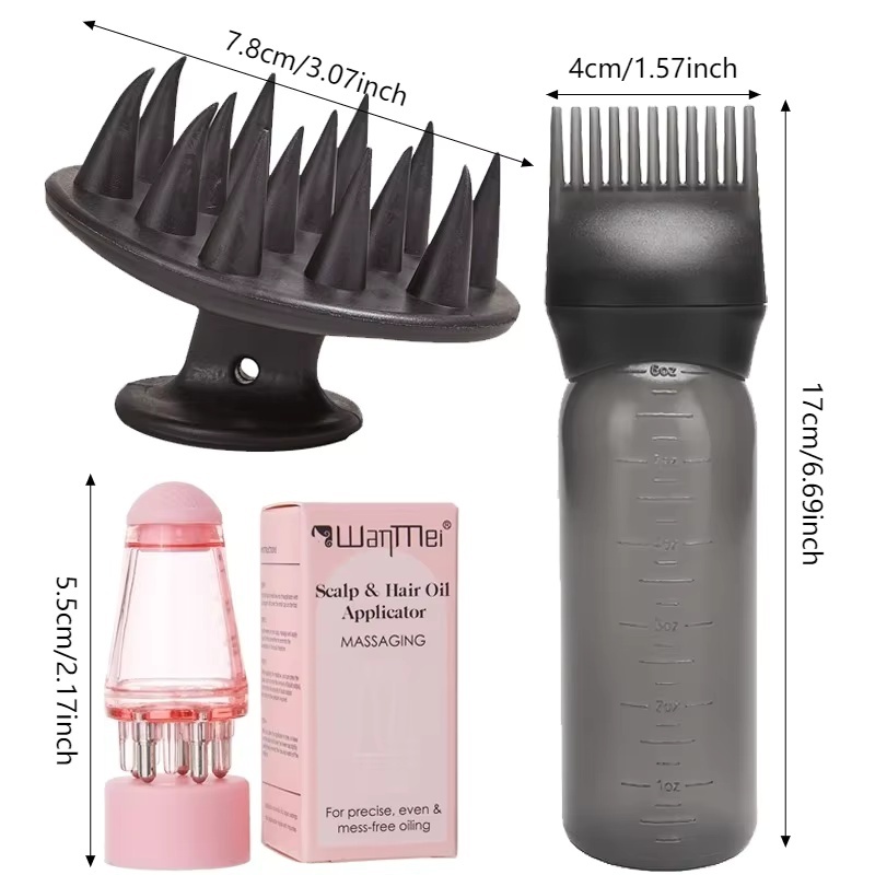 3-delige set voor haarolieappl - Hair Care Oil Serum recensie en prijs