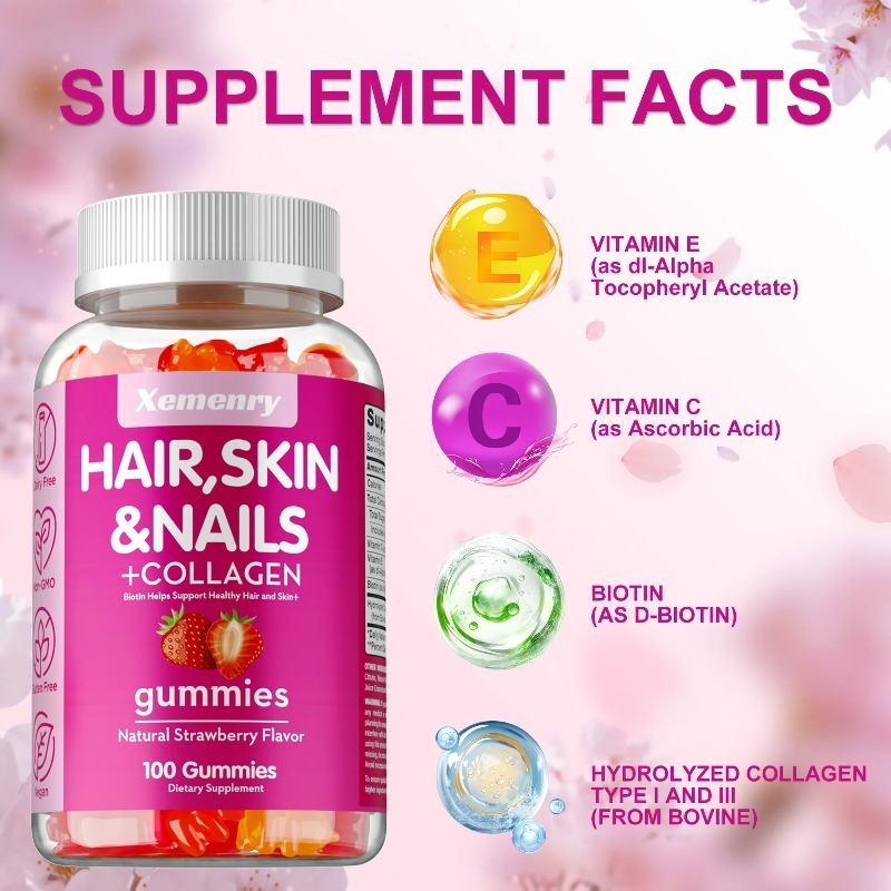 Gummies voor haar, huid en nag - Hair Care Gummies recensie en prijs