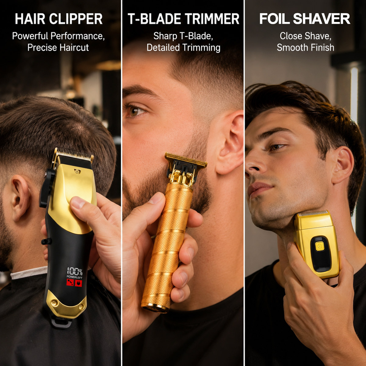 3-in-1 draagbare haar knipset, - Hair Care Barber recensie en prijs