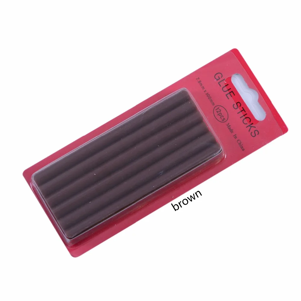 12 stks/partij 7.8*100mm Haarv - Glue Gun Hair recensie en prijs
