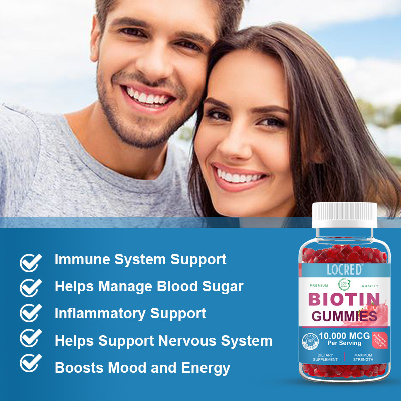 Biotine gummies voor haargroei - Hair Care Gummies recensie en prijs