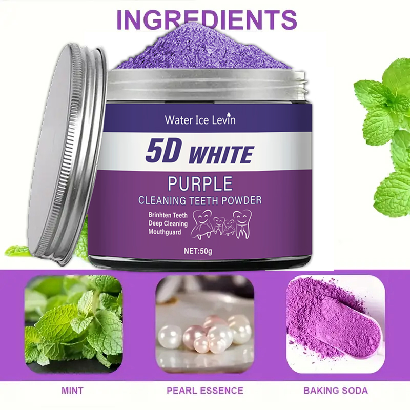Paars tandenbleekpoeder, 50 g  - Purple Toning Shampoo recensie en prijs